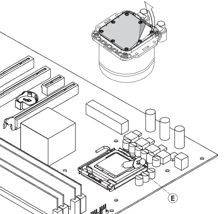 darkflash DX240 V2.6 Aio Argb Liquid CPU Cooler Fan - Step 2