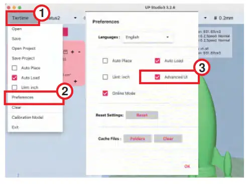 Cetus 2 3D Printer Artist D Pro IDEX Dual Extruder - Printer2