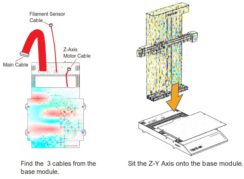 Cetus 2 3D Printer Artist D Pro IDEX Dual Extruder - UnPacking2