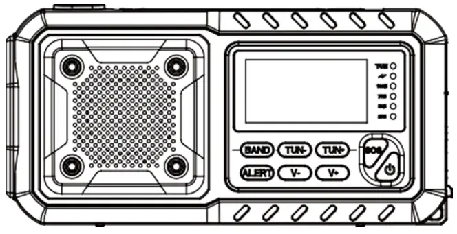 Worallymy GXT Emergency Digital Radio Power Bank - fig 1