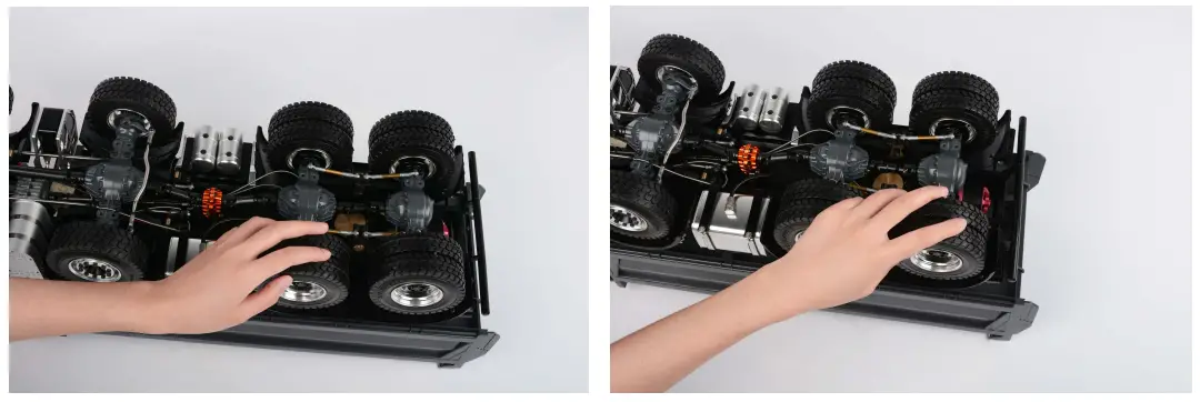 RC4WD VV-JD00043 1 14 8x8 Armageddon Hydraulic Dump Truck - medium axle testing1