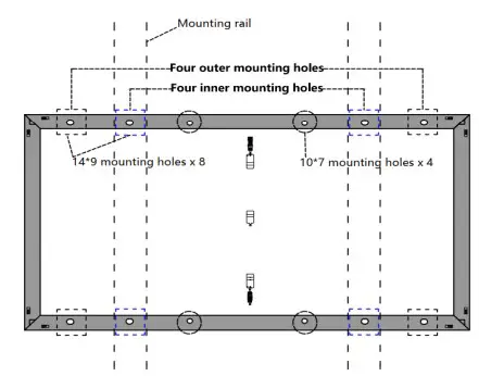 Installation with bolt