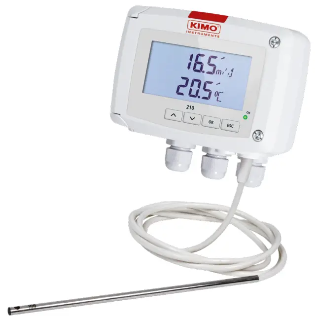 sauermann CTV 210-R Air Velocity Measuring Instrument -