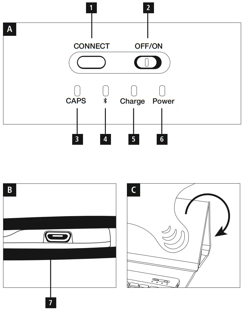 hama 00125131 Bluetooth Keyboard with Bag - Description