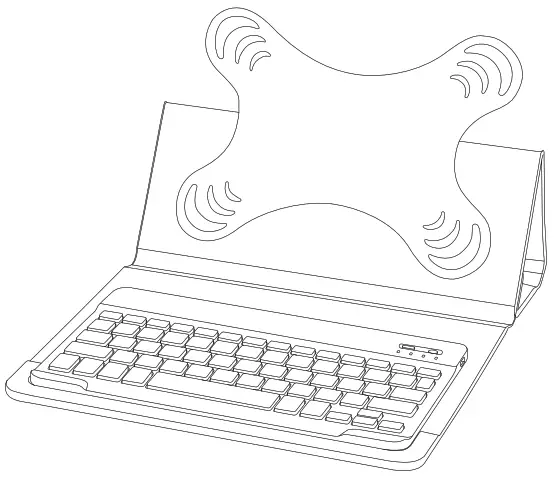 hama 00125131 Bluetooth Keyboard with Bag