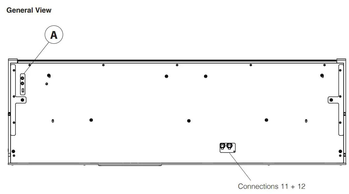 GEWA UP405 Digital Piano User Manual - KEYBOARD CONNECTIONS