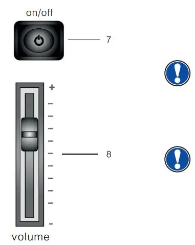 GEWA UP405 Digital Piano User Manual - volume