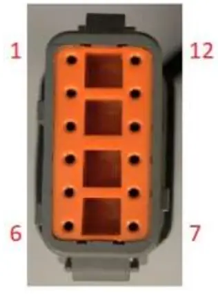 Positioning Universal FJ2500LA 12D Professional Grade Sealed Asset Monitor - Harness native