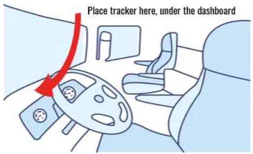 Positioning Universal FJ2500LA 12D Professional Grade Sealed Asset Monitor - possible view