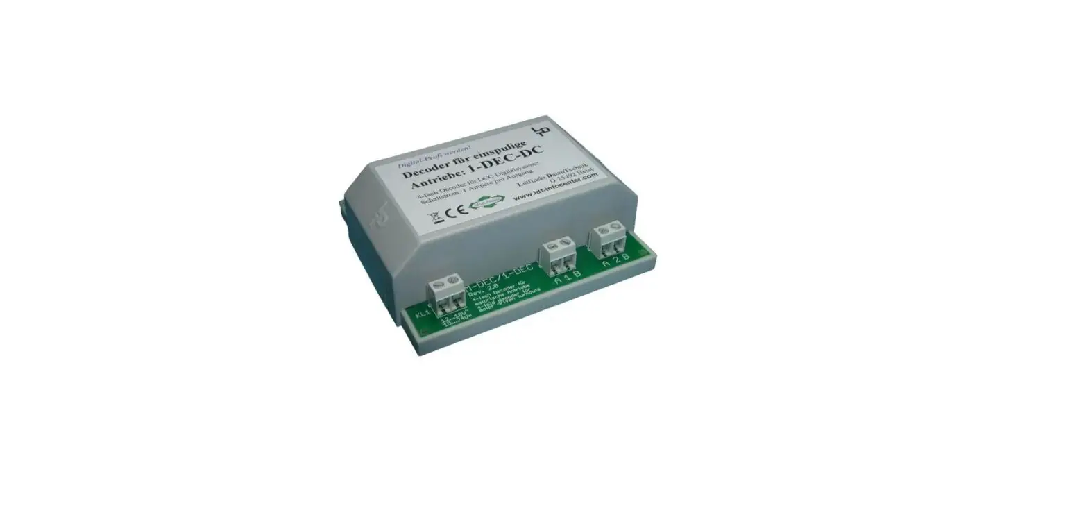 Littfinski Datentechnik Gbs-service-b Service-module For Decoder For Switchboard Lights Instruction Manual