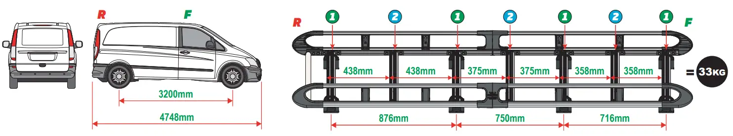 VAN GUARD IN8299 ULTI Rack plus - fig2