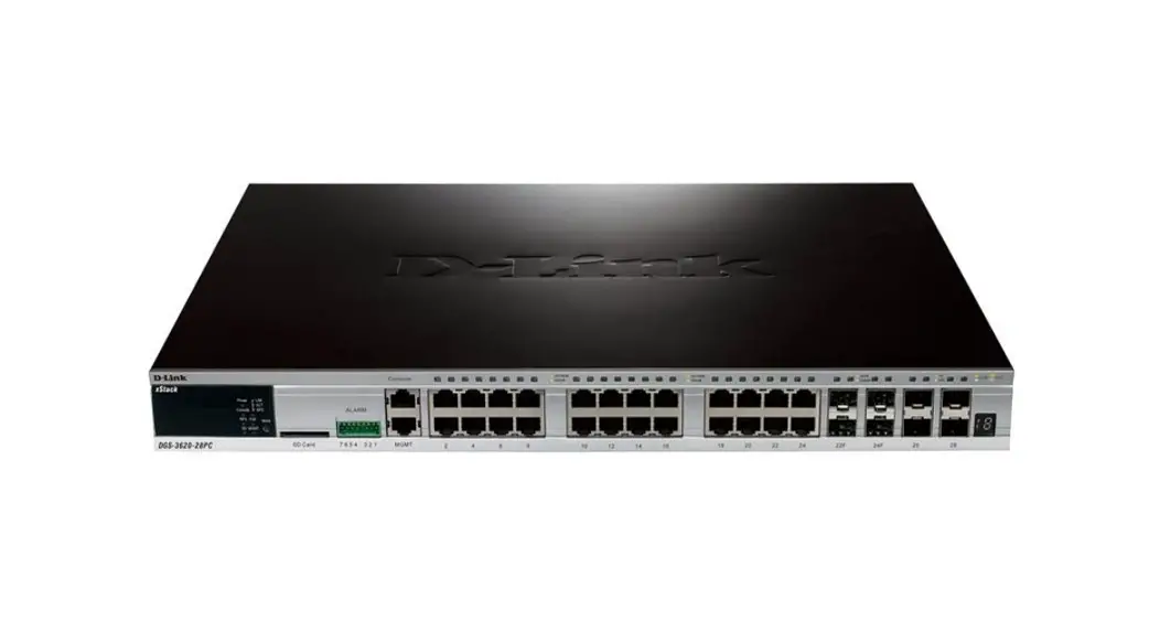 D-link Dgs-3620-28pc Managed Stackable Gigabit Switches Installation Guide