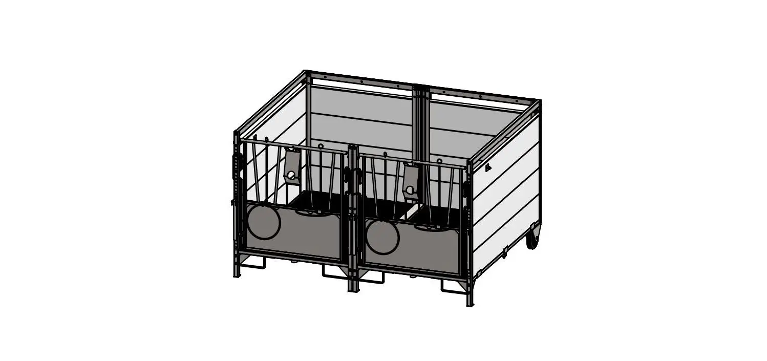 Kerbl 14614 Calf Box Instruction Manual