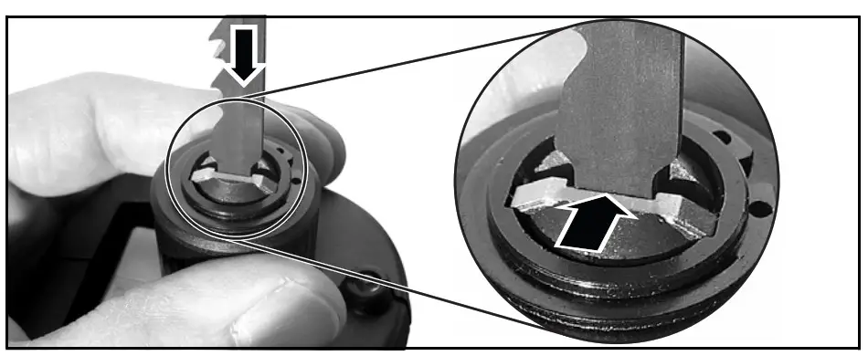 metabo SSE 18 LTX BL Compact Cordless Sabre Saw - fitting