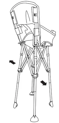 regalo 3612 Gray High Chair - Opening Your High Chair 1