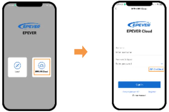 EPEVER 2 4G RJ45 A WiFi 2 4G Adapter - local WiFi network