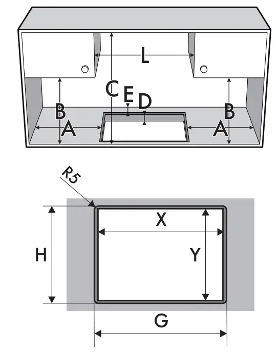 Smeg SI1M4854D 3 Burners Built In Gas Hob -countertop