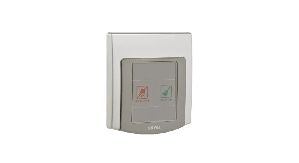 Soyal Ar-pb-323 Don’t Disturb Switch User Guide Soyal Ar-pb-323 Don’t Disturb Switch User Guide
