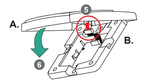 SOYAL AR-PB-323 Don’t Disturb Switch - install 4