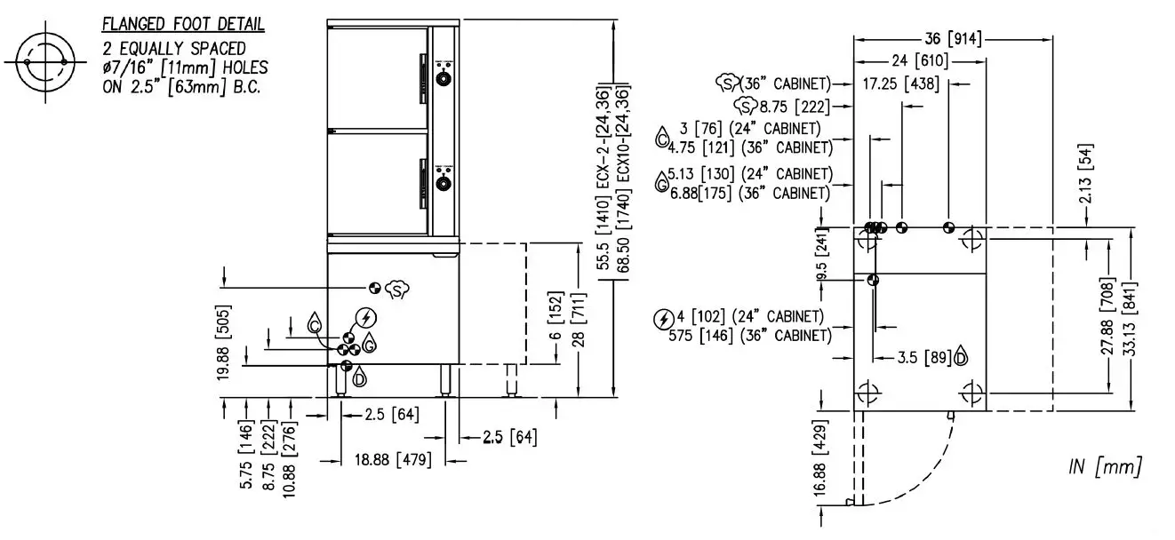 CROWN-ECX-2-24-Electric-Cabinet-0Base-Convection-Steamer- (1)