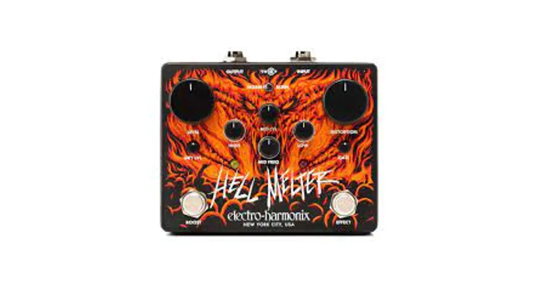 Electro-harmonix Hell Melter Distortion Pedal Instruction Manual