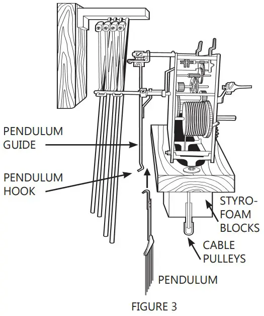 Howard Miller 611202 Browman Grandfather Clock - PENDULUM