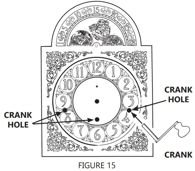 Howard Miller 611202 Browman Grandfather Clock - fig 15
