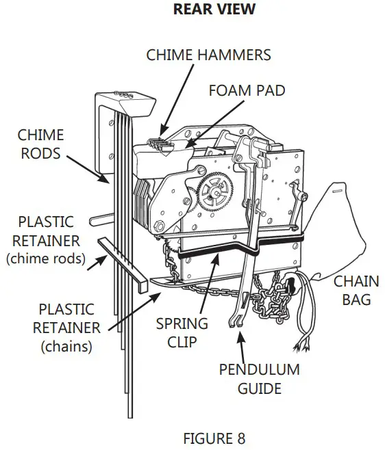 Howard Miller 611202 Browman Grandfather Clock - fig 7
