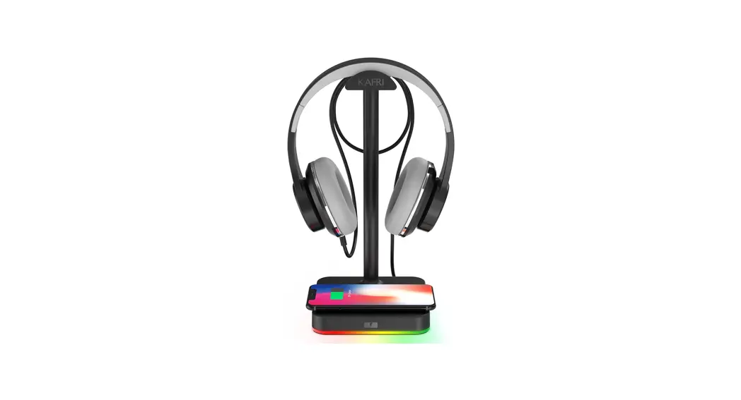 Kafri B07w549s56 Rgb Headphone Stand With Wireless Charger User Manual Kafri B07w549s56 Rgb Headphone Stand With Wireless Charger User Manual