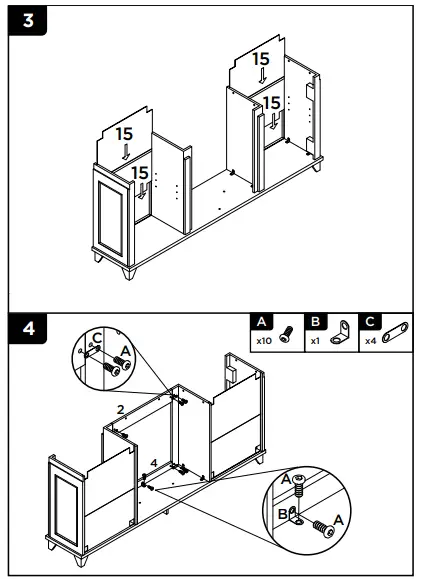 real-flame-7760E-Mantel-Console-Electric-Fireplace-fig-4