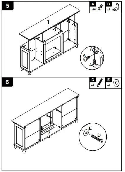 real-flame-7760E-Mantel-Console-Electric-Fireplace-fig-5