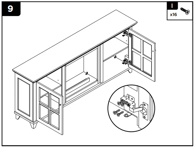 real-flame-7760E-Mantel-Console-Electric-Fireplace-fig-7