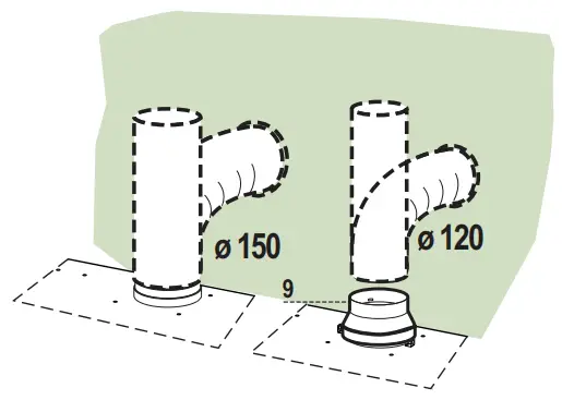 FRANKE FDPA 904 XS LED0 Cooker Hood - AIR EXHAUST SYSTEM