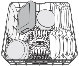 InDeSIT D2F HK26 Freestanding Dishwasher B2