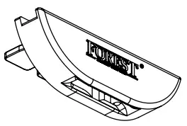 FOREST DS XL Hand Drawn track - COMPONENTS 24