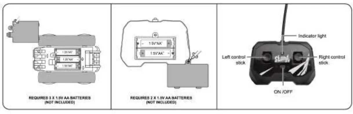 Kmart 43149766 RC Phantom Track Stunt Car 1