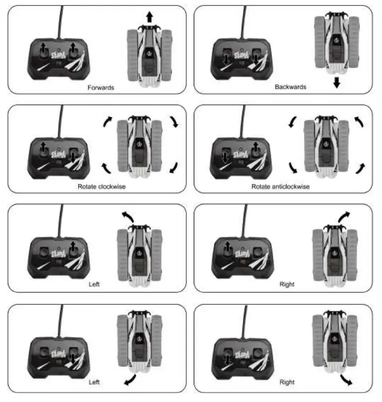 Kmart 43149766 RC Phantom Track Stunt Car 2