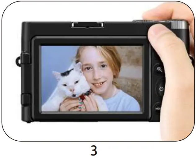 Lecran DC101 4K Digital Camera - Autofocus Function 2