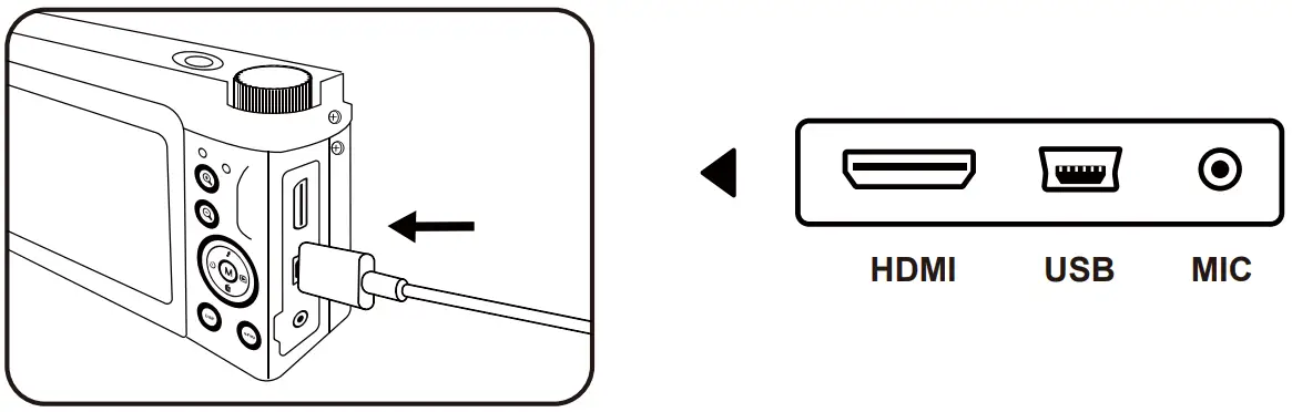 Lecran DC101 4K Digital Camera - camera case