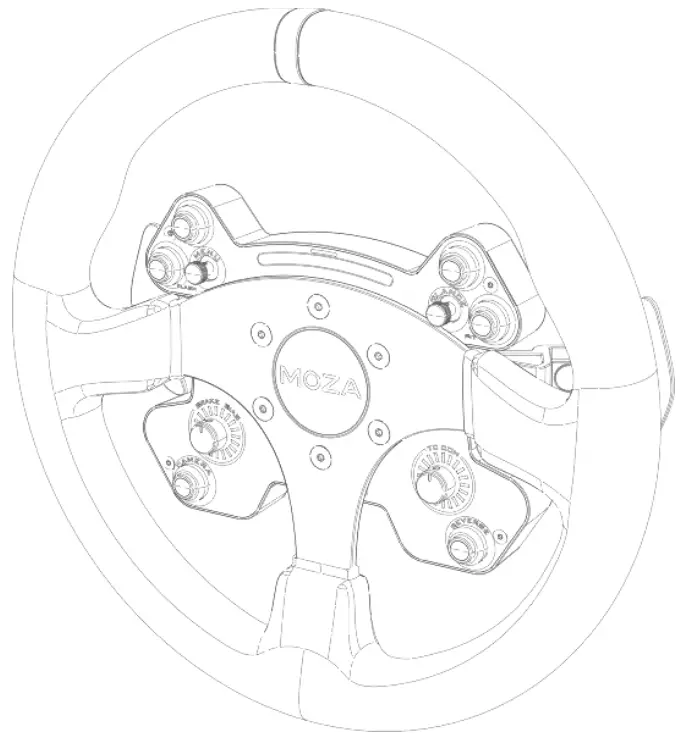 MOZA RACING CS V2 Steering Wheel -