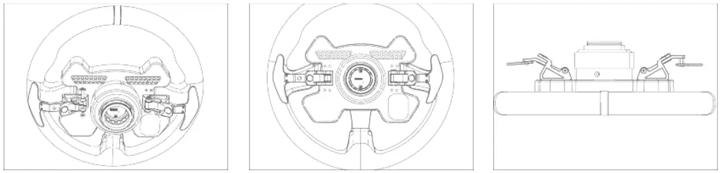 MOZA RACING CS V2 Steering Wheel - Magnetic Paddl