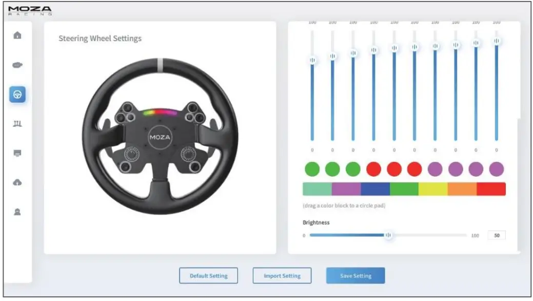 MOZA RACING CS V2 Steering Wheel - Quick Release Manual1