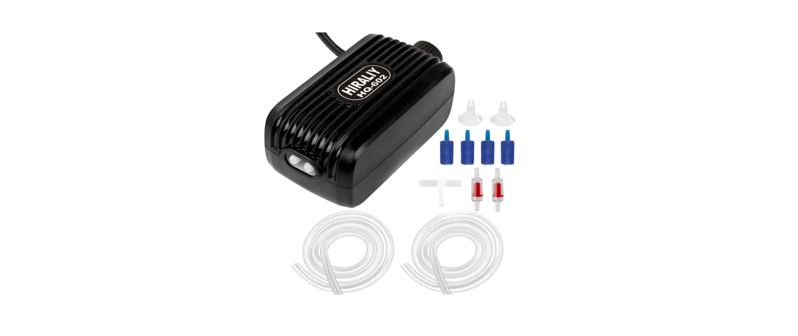 Hiraliy ‎hq-602 Aquarium Air Pump User Manual