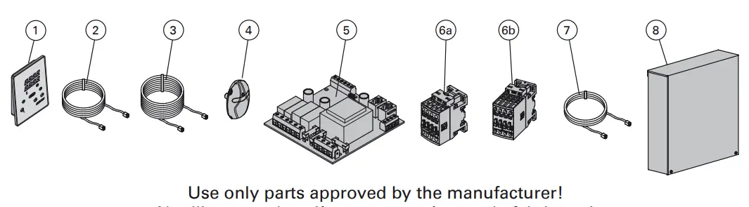 HARVIA CX170 U1 Control Unit - SPARE PARTS