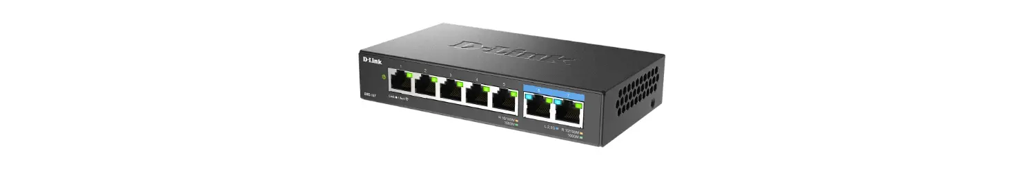 D-link 7 Port Multi Gigabit Desktop Switch Installation Guide D-link 7 Port Multi Gigabit Desktop Switch Installation Guide