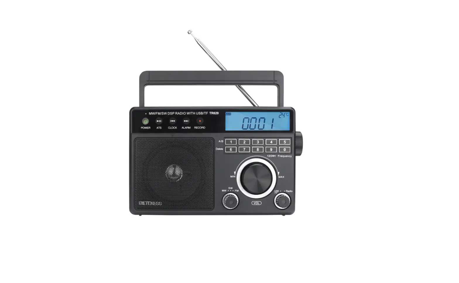Retekess Tr629 Mw Fm Sw Dsp Radio User Manual