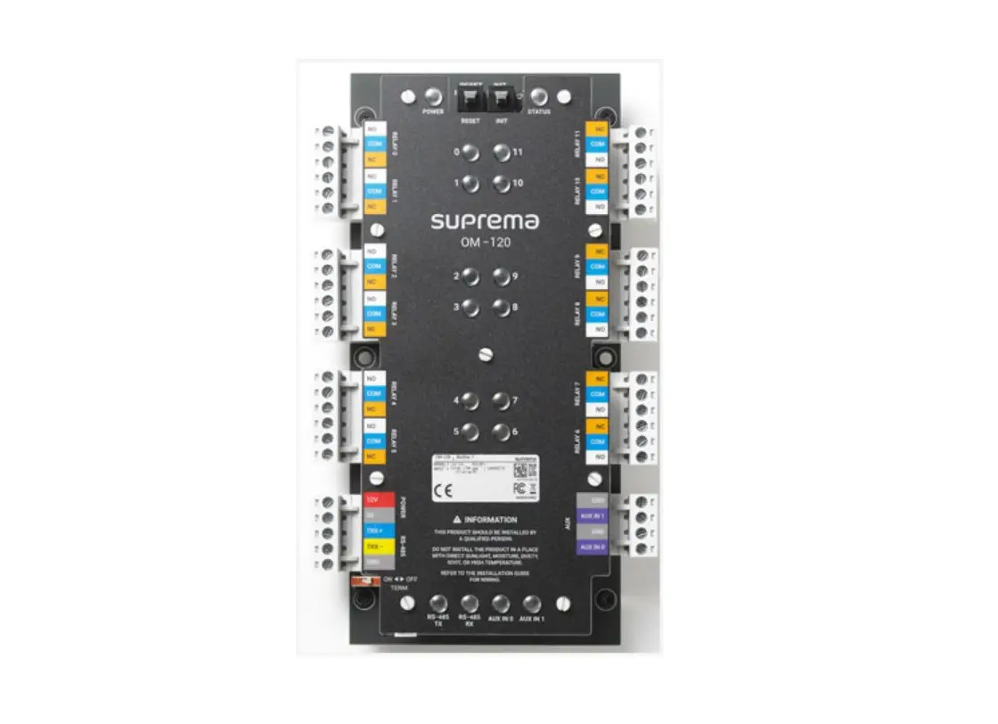Suprema Ig 1.02 En 221208.0 Output Module Installation Guide