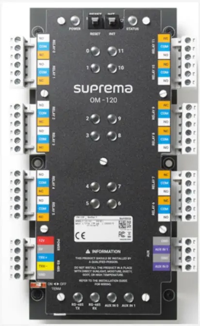 suprema IG 1.02 EN 221208.0 Output Module
