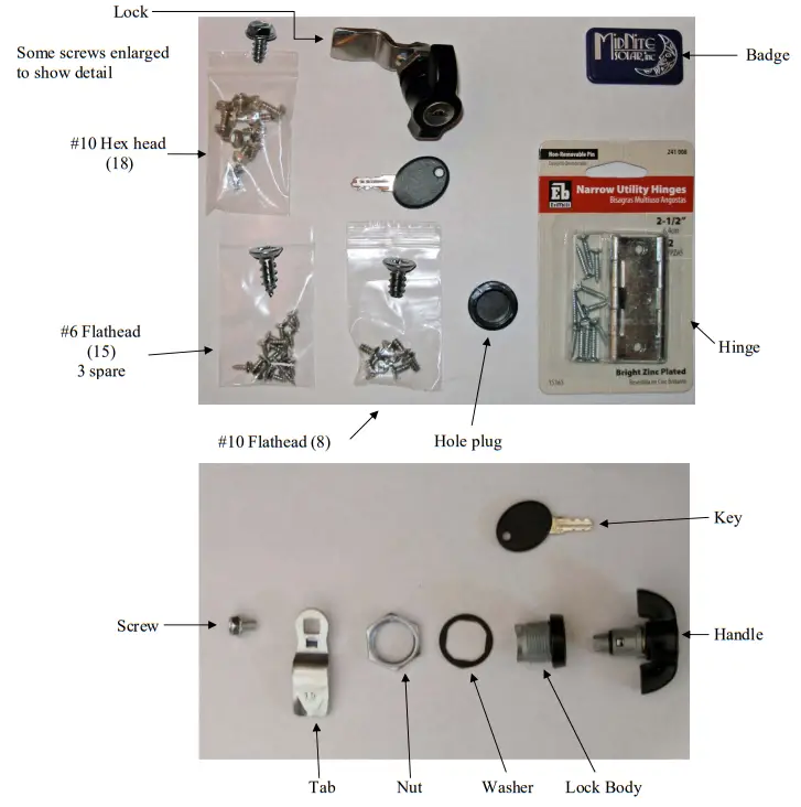 MIDNITE SOLAR MNBE A Small Battery Box - Battery Box