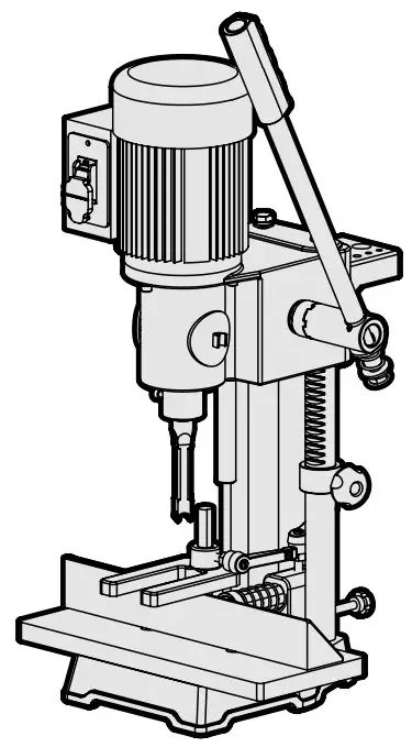 WEN 43013 Cast Iron Bench Mortiser -